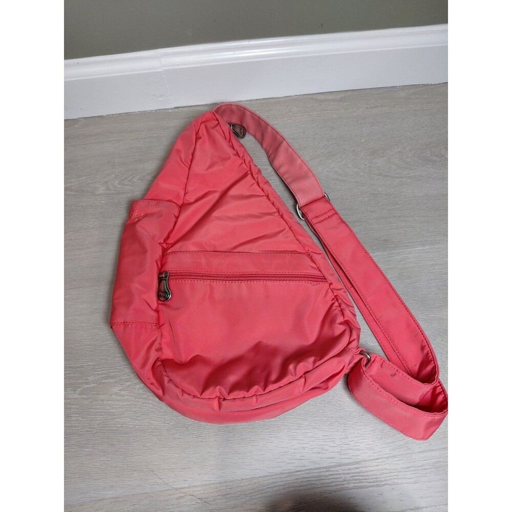 Ameribag Pink Coral Color Handbag Purse Back Pack.